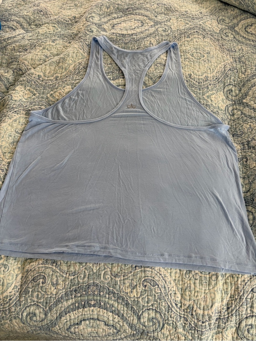 lululemon athletica Light Blue Racerback Tank